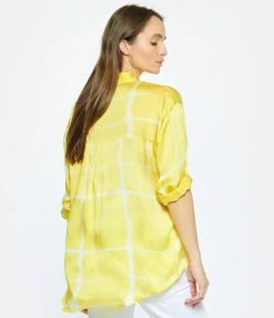 NOUS Blouse Meganne Jaune -Majestic Filatures shop nouss look20230124 346