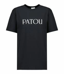 Tee-shirt Essential Patou Coton Noir