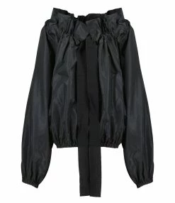 PATOU Blouse Manches Ballon Noir