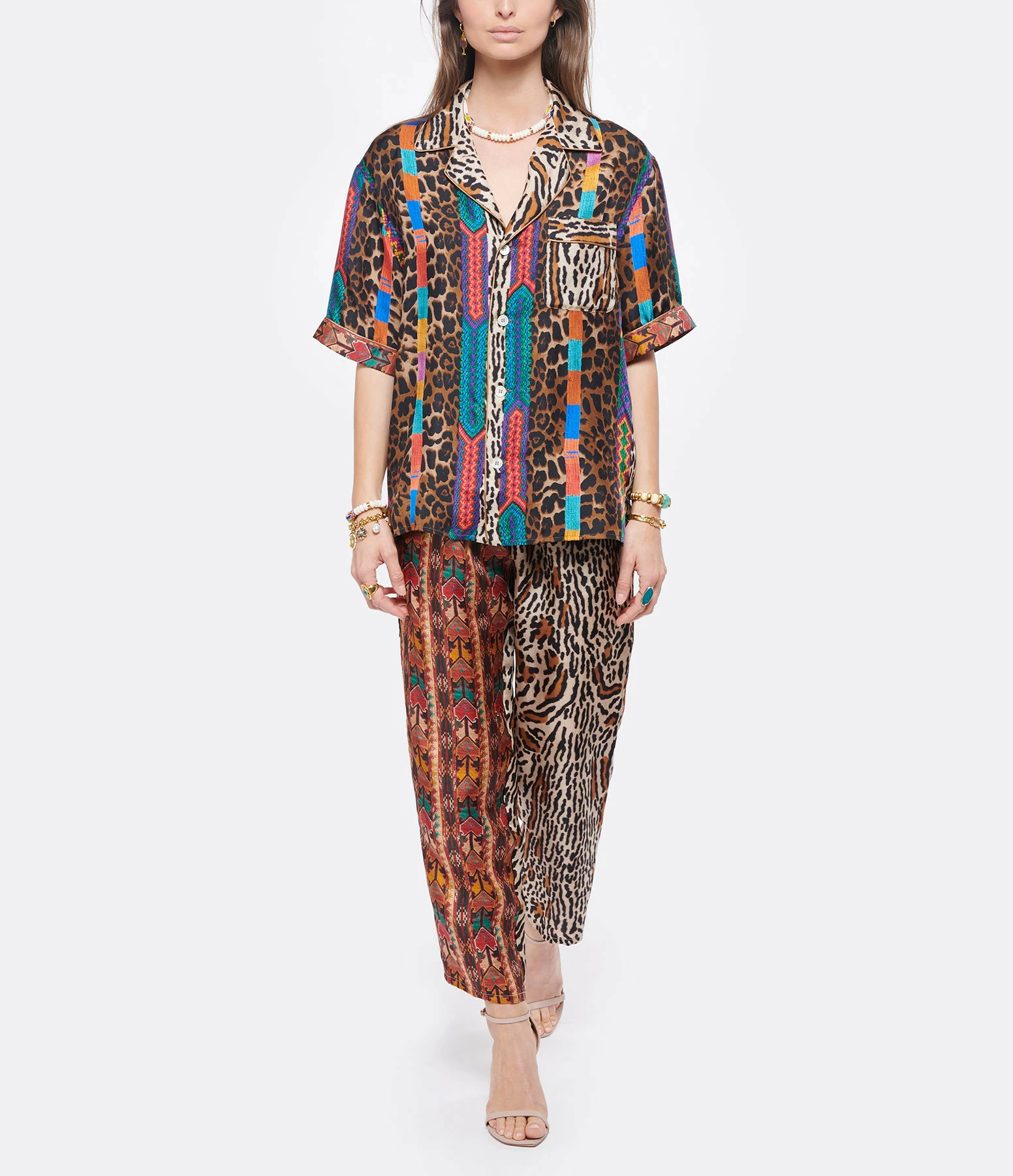 PIERRE-LOUIS MASCIA Chemise Aloe Soie Imprimé Léopard 4 PIERRE-LOUIS MASCIA Chemise Aloe Soie Imprimé Léopard – Image 4