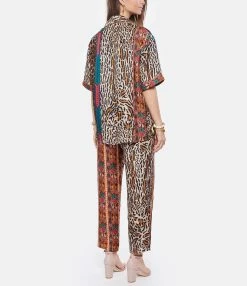 PIERRE-LOUIS MASCIA Chemise Aloe Soie Imprimé Léopard 9 PIERRE-LOUIS MASCIA Chemise Aloe Soie Imprimé Léopard -Majestic Filatures shop plmas look20220329 134