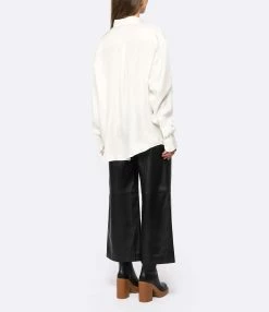 PIERRE-LOUIS MASCIA Chemise Aloe Soie GOTS Fleur 7 PIERRE-LOUIS MASCIA Chemise Aloe Soie GOTS Fleur -Majestic Filatures shop plmas look20220824 388