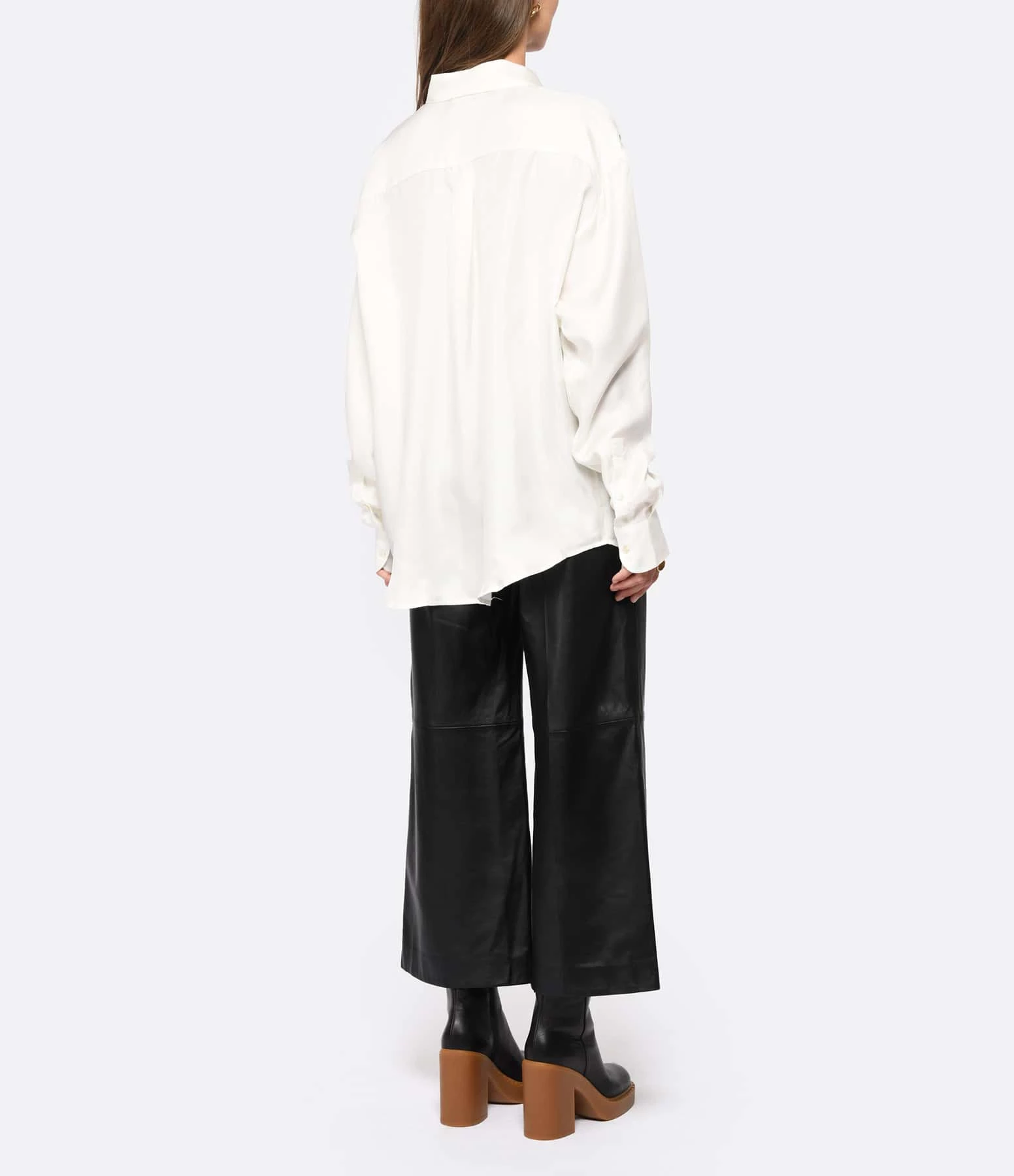 PIERRE-LOUIS MASCIA Chemise Aloe Soie GOTS Fleur 4 PIERRE-LOUIS MASCIA Chemise Aloe Soie GOTS Fleur – Image 4