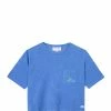 Maison Labiche Tee-shirt Tolain Club Vacances Coton Bleu Ciel