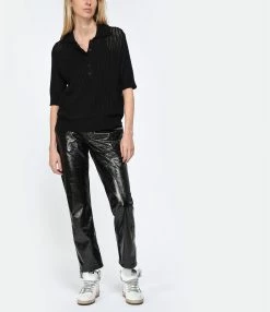 RAIINE Polo Zima Noir -Majestic Filatures shop raiin look20230214 201