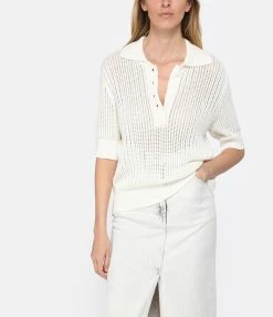 RAIINE Polo Zima Blanc -Majestic Filatures shop raiin look20230214 367