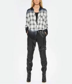 RAILS Chemise Hunter Smoked Dip Dye -Majestic Filatures shop rails look20221027 351