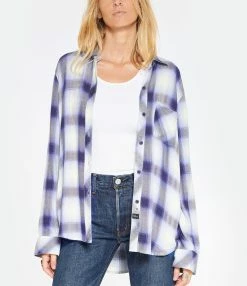 RAILS Chemise Hunter Navy Ivory Ice 7 RAILS Chemise Hunter Navy Ivory Ice -Majestic Filatures shop rails look20221027 433