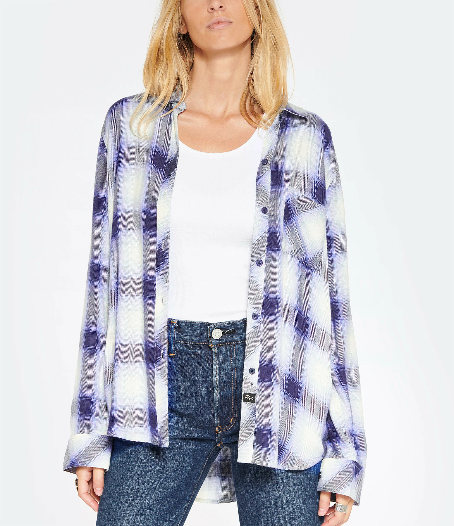 RAILS Chemise Hunter Navy Ivory Ice 3 RAILS Chemise Hunter Navy Ivory Ice – Image 3