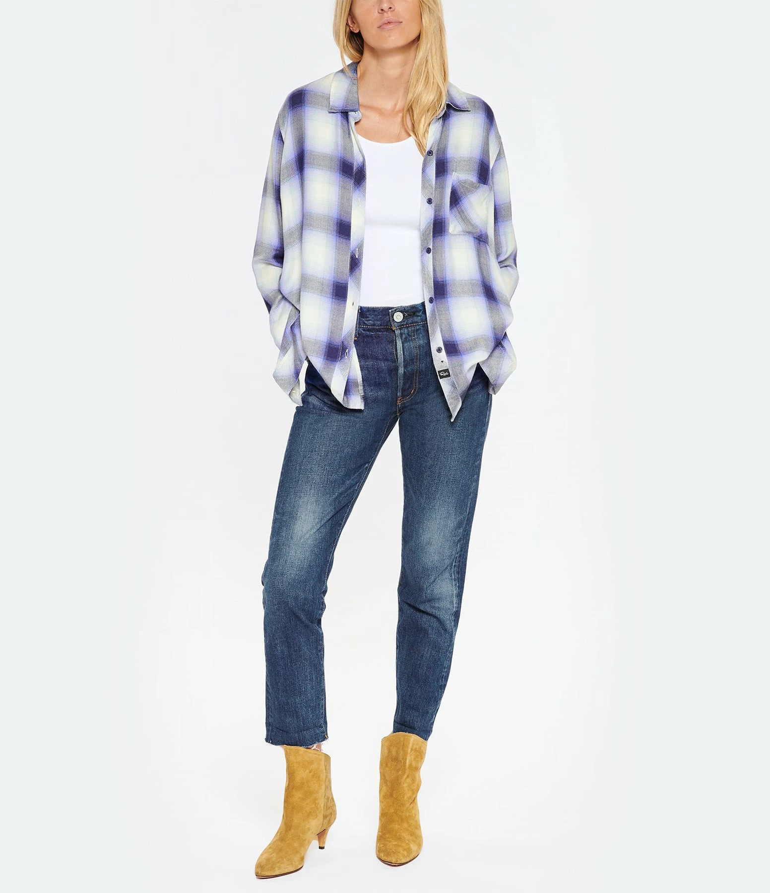 RAILS Chemise Hunter Navy Ivory Ice 4 RAILS Chemise Hunter Navy Ivory Ice – Image 4