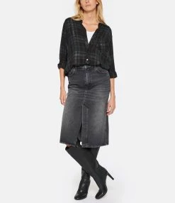 RAILS Chemise Hunter Forest Slate Tinsel -Majestic Filatures shop rails look20221027 556