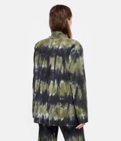 RAQUEL ALLEGRA Blazer Paloma Vert -Majestic Filatures shop raque look20221222 256