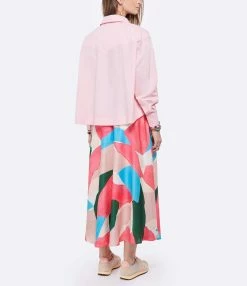 ROBERTO COLLINA Chemise Coton Rose -Majestic Filatures shop rcoll look20220209 62