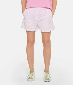 ROBERTO COLLINA Short Coton Rose -Majestic Filatures shop rcoll look20230118 196