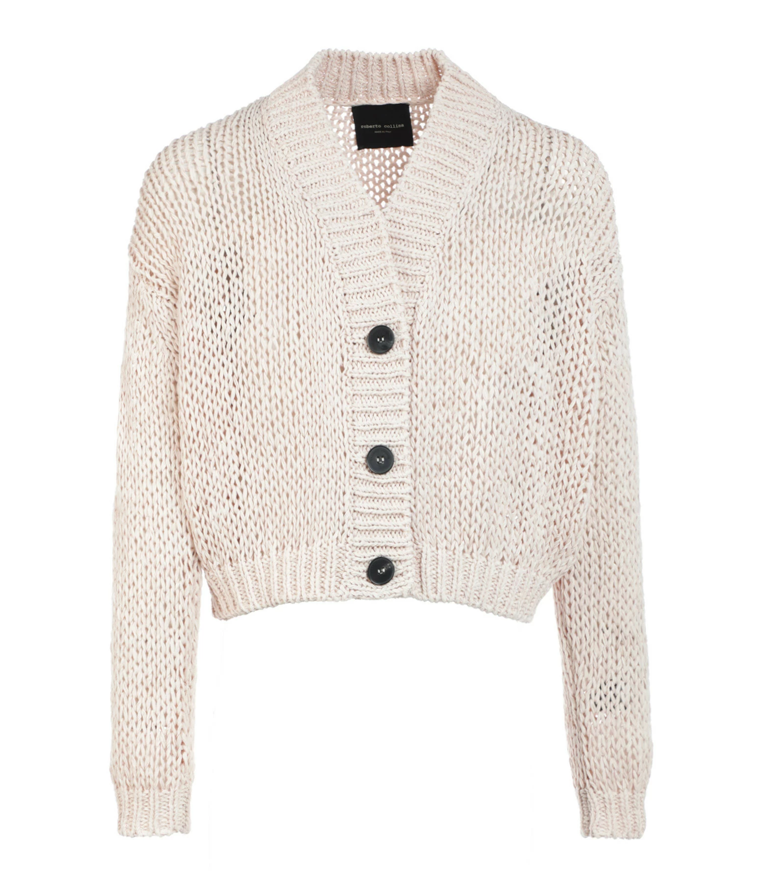 ROBERTO COLLINA Gilet Coton Beige 1 ROBERTO COLLINA Gilet Coton Beige