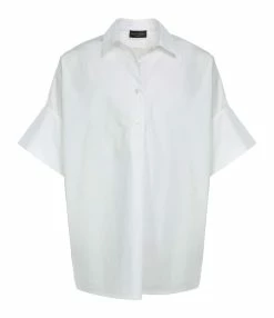 ROBERTO COLLINA Blouse Coton Blanc