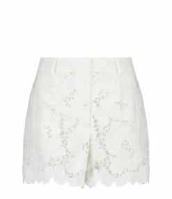 SELF PORTRAIT Short Dentelle Blanc