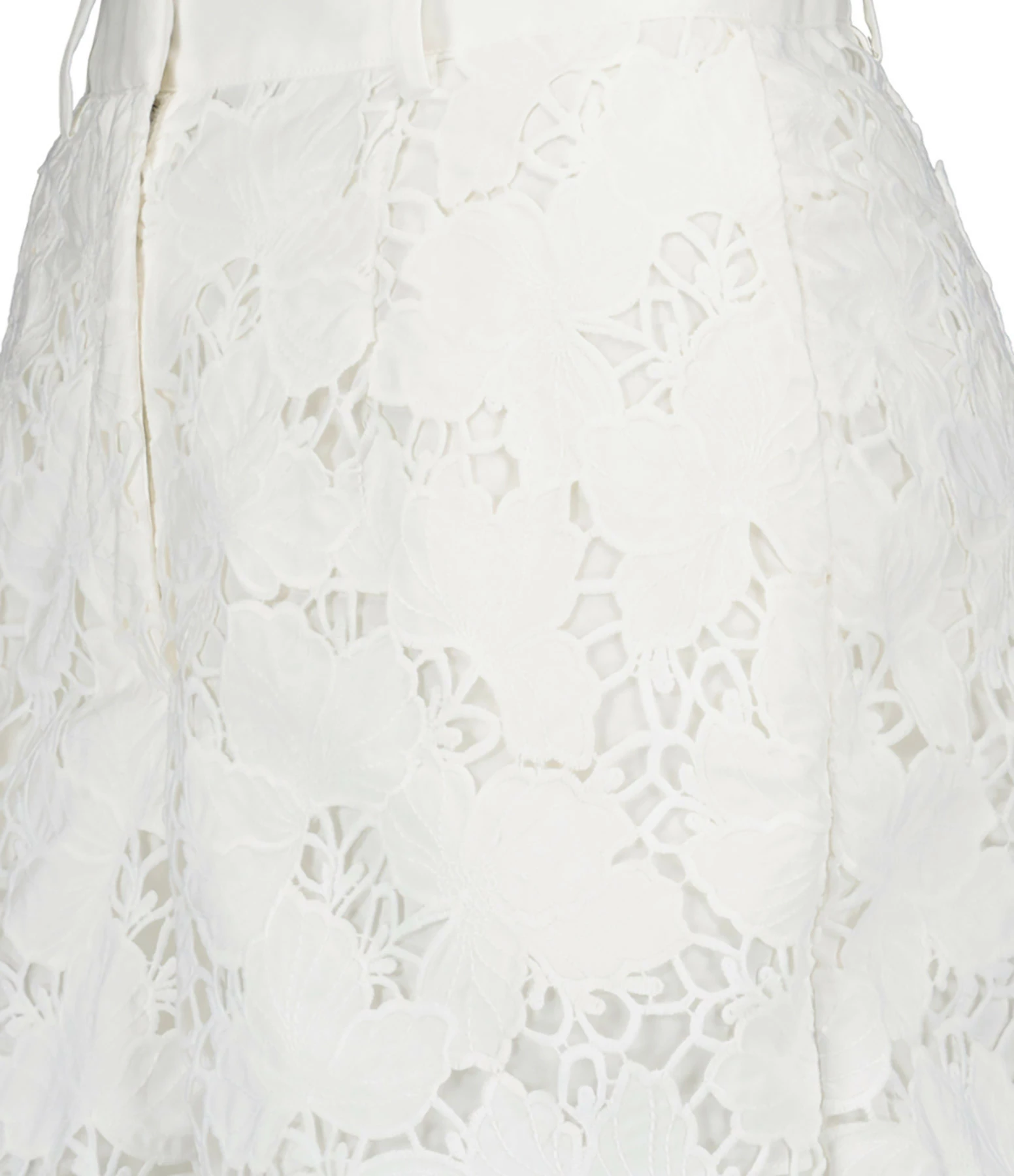 SELF PORTRAIT Short Dentelle Blanc 2 SELF PORTRAIT Short Dentelle Blanc – Image 2