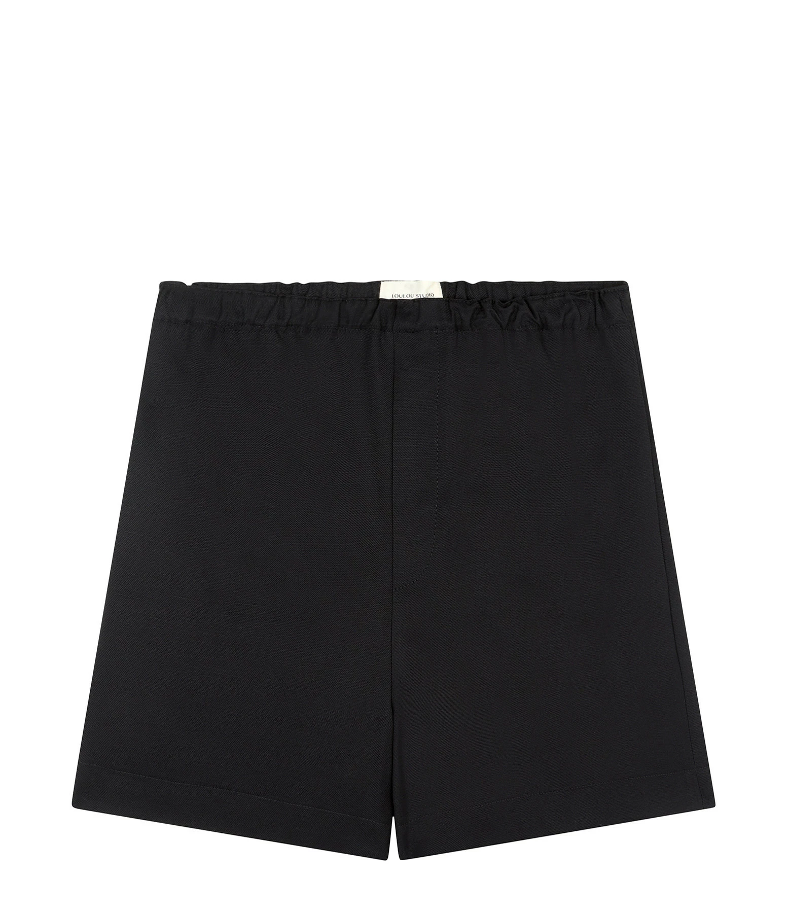 LOULOU STUDIO Short Seto Lin Noir 1 LOULOU STUDIO Short Seto Lin Noir
