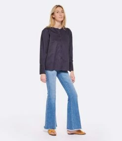 Tara Jarmon Blouse Citron Coton Nocturne 8 Tara Jarmon Blouse Citron Coton Nocturne -Majestic Filatures shop taraj look20230207 575