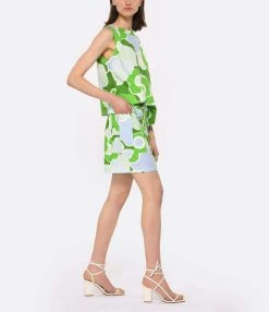 Tara Jarmon Top Tepee Lin Verveine -Majestic Filatures shop taraj look20230223 232