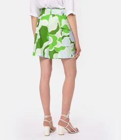 Tara Jarmon Short Sylvie Verveine -Majestic Filatures shop taraj look20230223 236