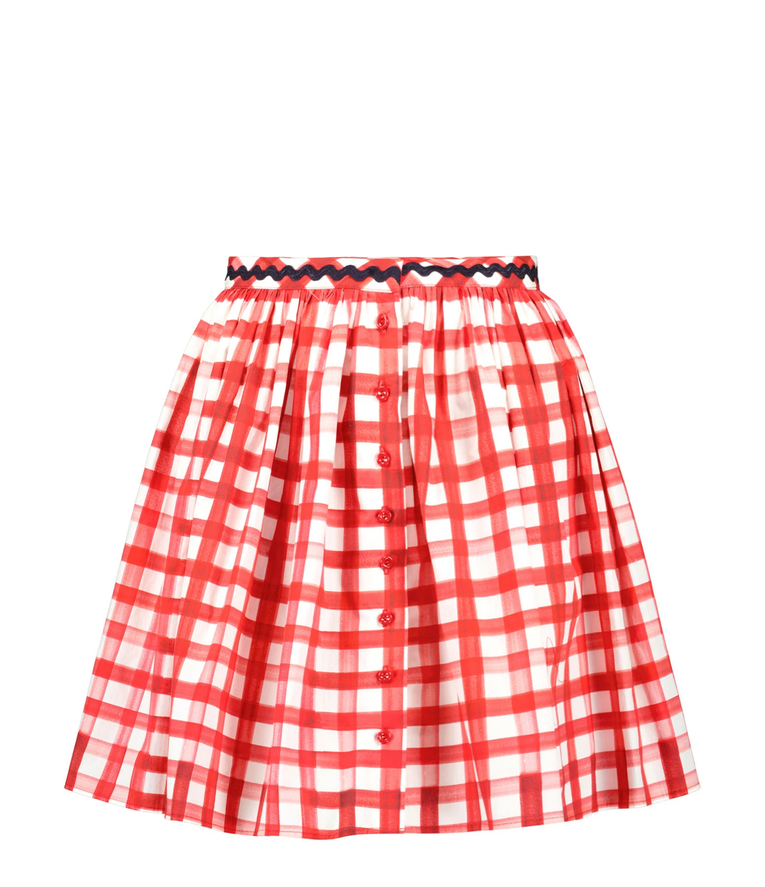 Tara Jarmon Jupe Courte Joilita Coton Rouge 1 Tara Jarmon Jupe Courte Joilita Coton Rouge