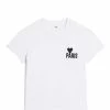 AMI Paris Tee-shirt Unisexe Coton Biologique Blanc