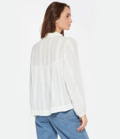 Vanessa Bruno Blouse Prado Coton Blanc 9 Vanessa Bruno Blouse Prado Coton Blanc -Majestic Filatures shop vbrun look20230104 42