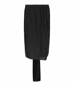 Vanessa Bruno Jupe Midi Aruba Soie Noir