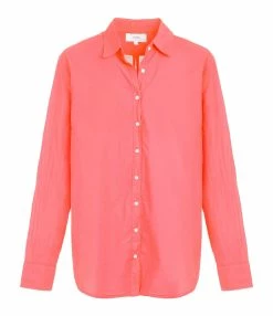 XIRENA Chemise Beau Coton Corail