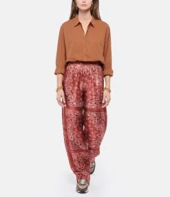 XIRENA Chemise Beau Coton Rouille 8 XIRENA Chemise Beau Coton Rouille -Majestic Filatures shop xiren look20211102 322