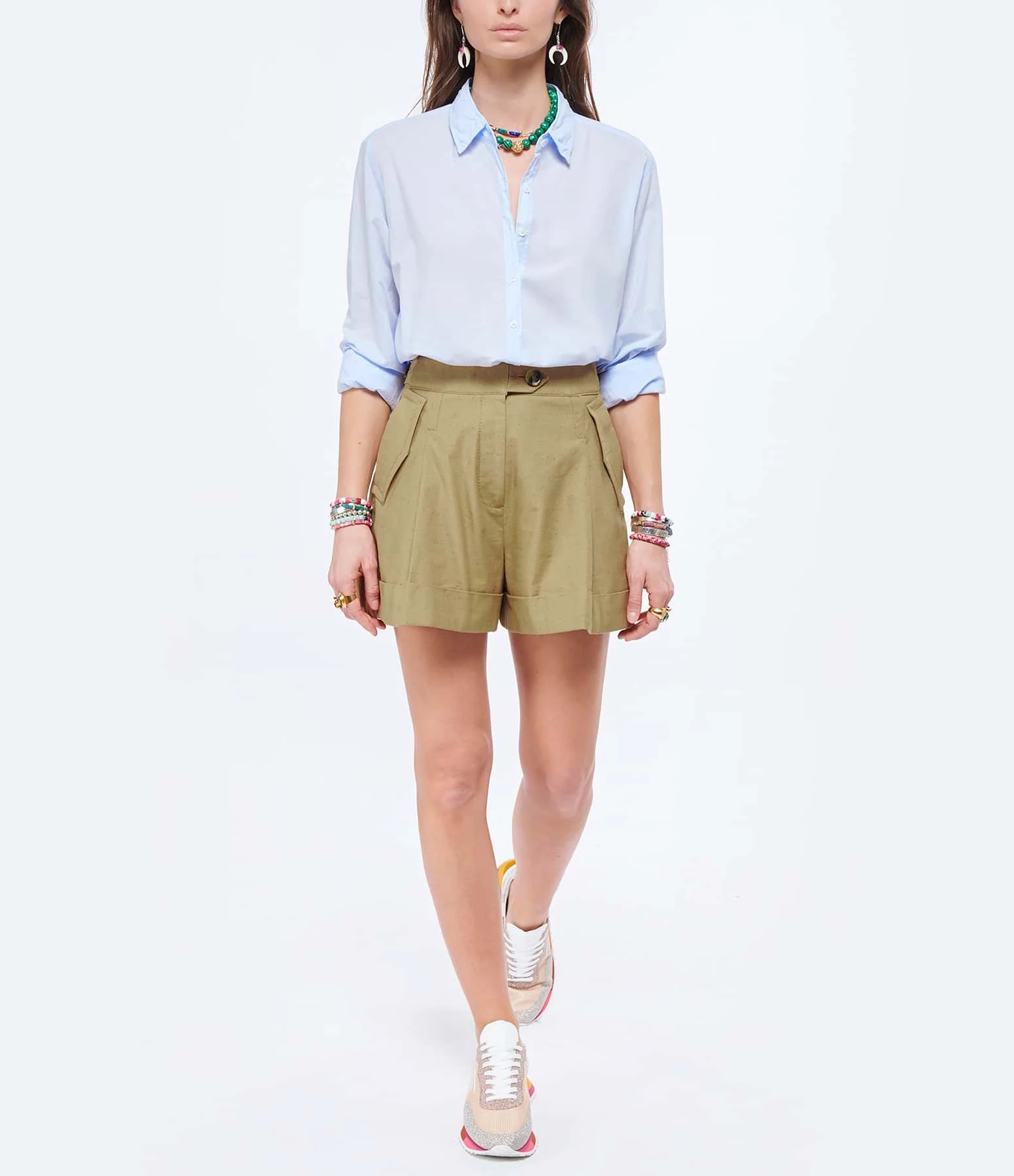 XIRENA Chemise Beau Coton Bleu Ciel 4 XIRENA Chemise Beau Coton Bleu Ciel – Image 4