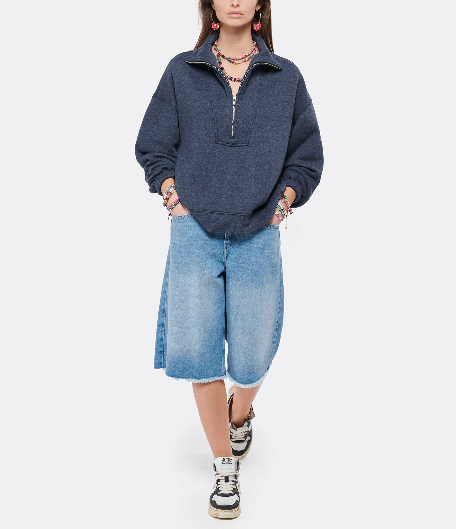 XIRENA Pull Oliver Bleu Navy 4 XIRENA Pull Oliver Bleu Navy – Image 4