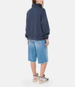 XIRENA Pull Oliver Bleu Navy 9 XIRENA Pull Oliver Bleu Navy -Majestic Filatures shop xiren look20220125 353