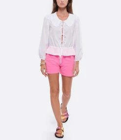 XIRENA Blouse Lulu Blanc 9 XIRENA Blouse Lulu Blanc -Majestic Filatures shop xiren look20220607 369 scaled