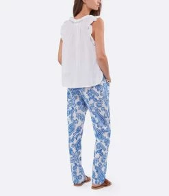 XIRENA Top Bex Blanc -Majestic Filatures shop xiren look20220607 76