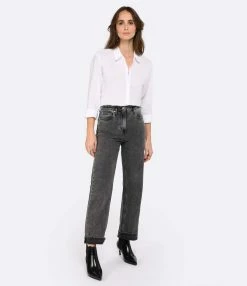 XIRENA Chemise Beau Coton Blanc -Majestic Filatures shop xiren look20221206 467