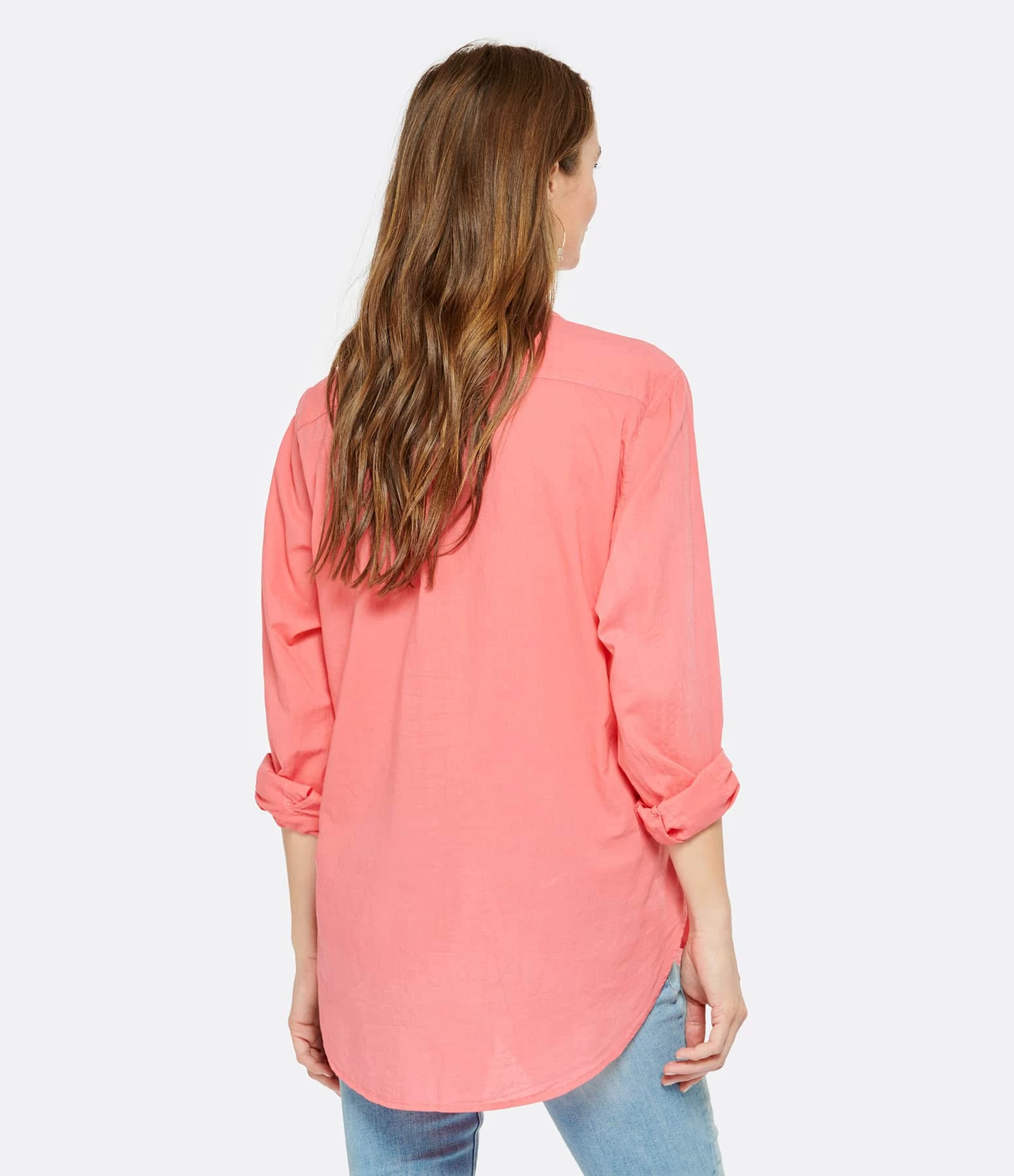 XIRENA Chemise Beau Coton Corail 4 XIRENA Chemise Beau Coton Corail – Image 4