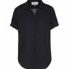 XIRENA Chemise Channing Coton Noir