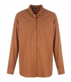 XIRENA Chemise Beau Coton Rouille