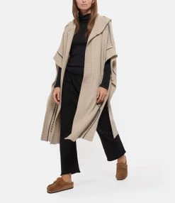 Zadig & Voltaire Gilet Inna Cachemire Beige Sugar 7 Zadig & Voltaire Gilet Inna Cachemire Beige Sugar -Majestic Filatures shop zadig look20220902 246