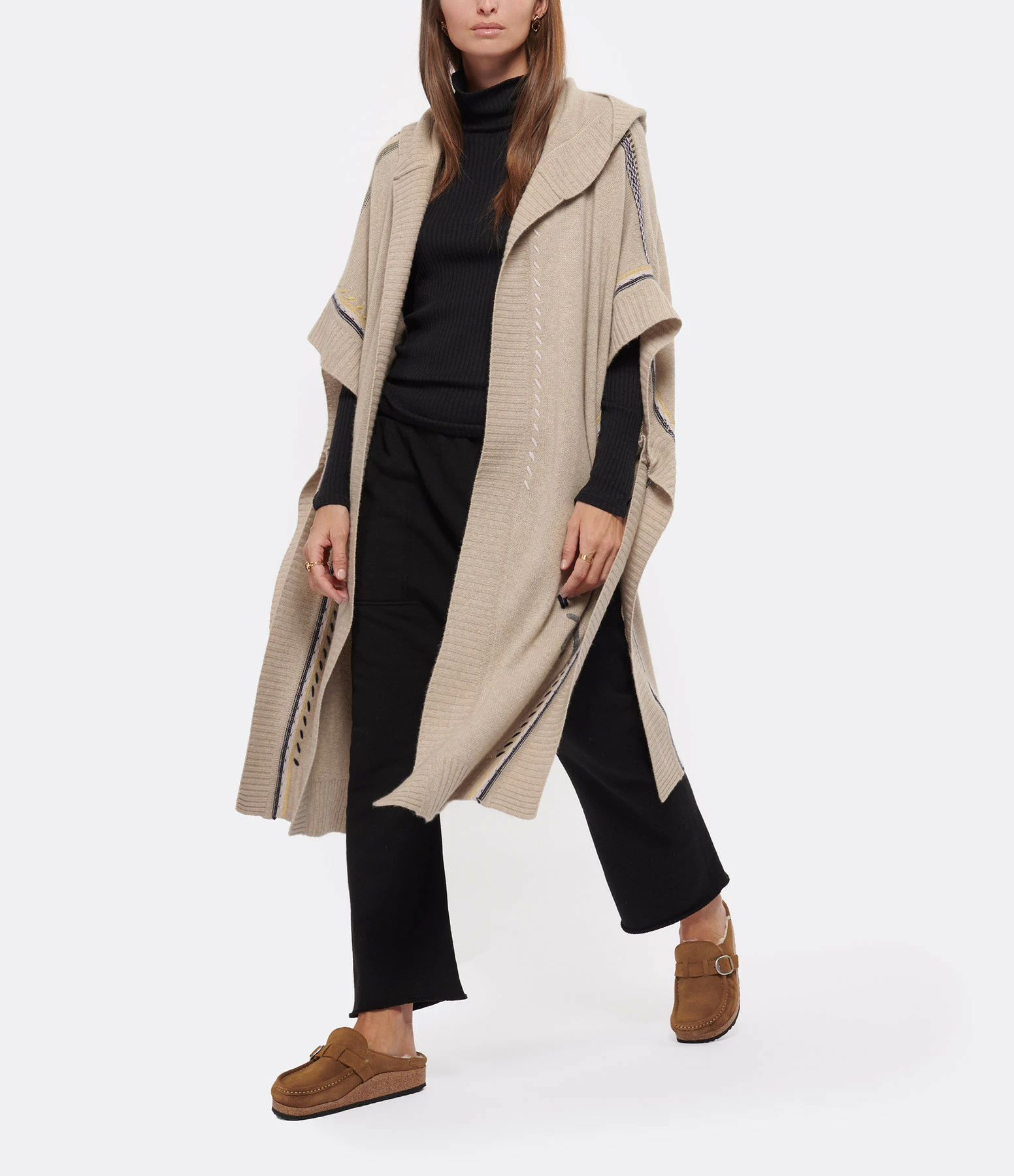 Zadig & Voltaire Gilet Inna Cachemire Beige Sugar 3 Zadig & Voltaire Gilet Inna Cachemire Beige Sugar – Image 3