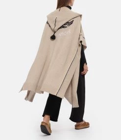 Zadig & Voltaire Gilet Inna Cachemire Beige Sugar 9 Zadig & Voltaire Gilet Inna Cachemire Beige Sugar -Majestic Filatures shop zadig look20220902 249