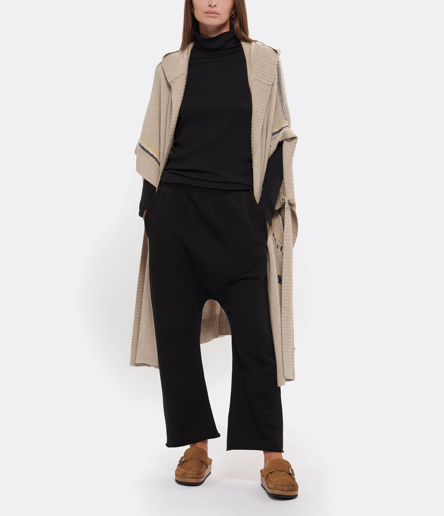 Zadig & Voltaire Gilet Inna Cachemire Beige Sugar 4 Zadig & Voltaire Gilet Inna Cachemire Beige Sugar – Image 4