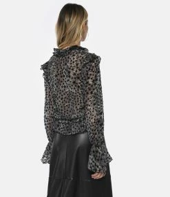 Zadig & Voltaire Blouse Tuya Gris -Majestic Filatures shop zadig look20221214 22