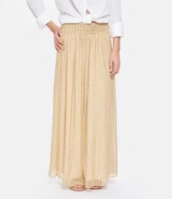 Zadig & Voltaire Jupe Longue Jade Buttercup Jaune -Majestic Filatures shop zadig look20230203 254