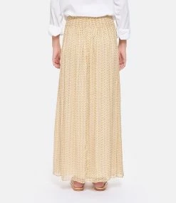 Zadig & Voltaire Jupe Longue Jade Buttercup Jaune -Majestic Filatures shop zadig look20230203 255