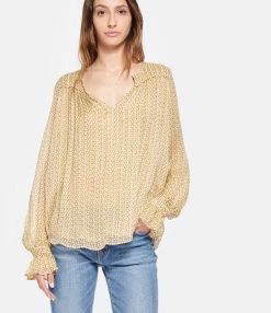 Zadig & Voltaire Chemise Taya Buttercup -Majestic Filatures shop zadig look20230203 270