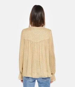 Zadig & Voltaire Chemise Taya Buttercup -Majestic Filatures shop zadig look20230203 272